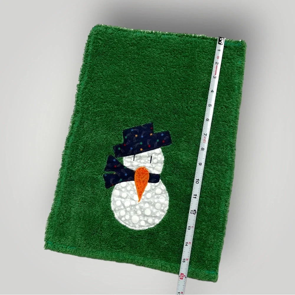 Lot/3 𝑯𝒂𝒏𝒅𝒎𝒂𝒅𝒆 Holiday Christmas Hand Towels 🎁